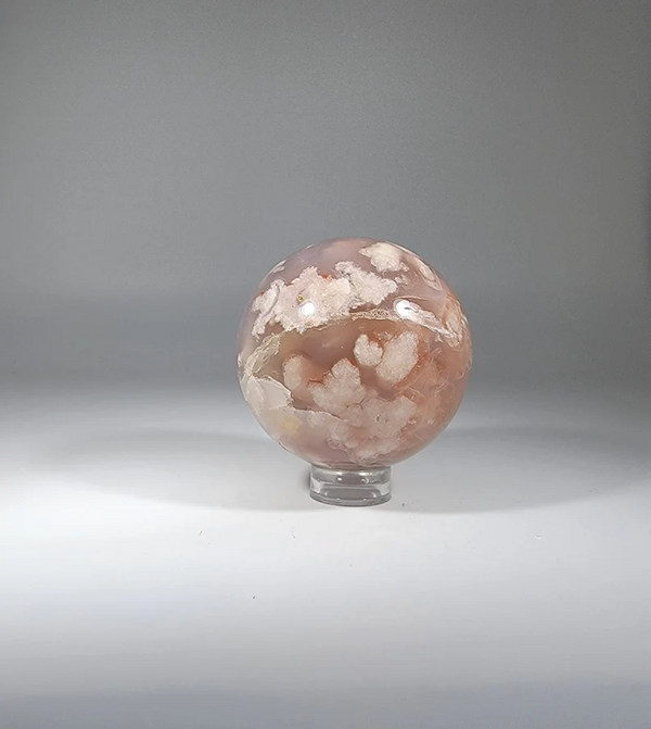 Flower Agate Sphere