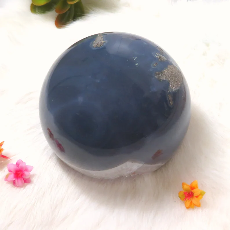 Druzy Agate Sphere