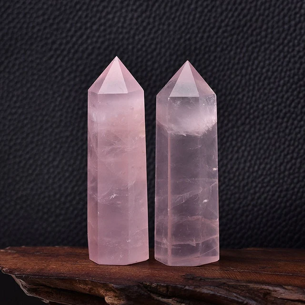 Love mini Rose Quartz Tower