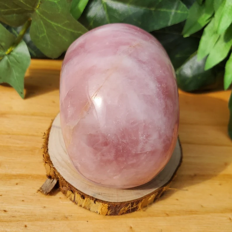 Rose Quartz Skull