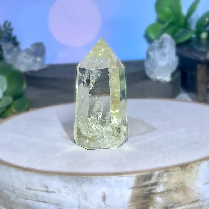 Natural Citrine Tower