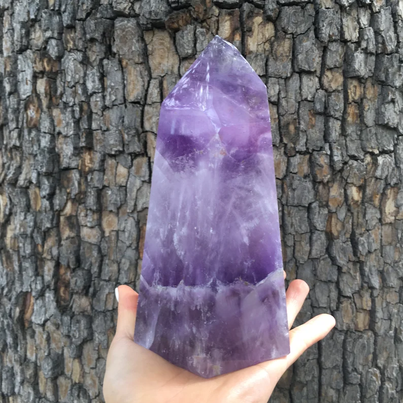 Beautiful Large Amethyst Tower