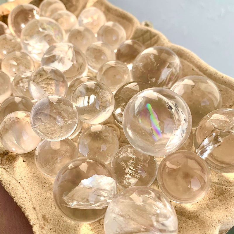 Mini Clear Quartz Sphere