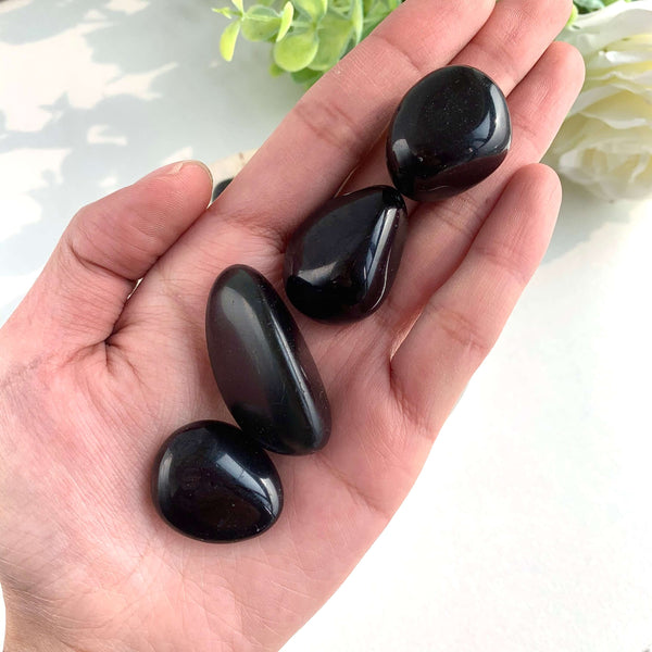 Black Obsidian Tumble