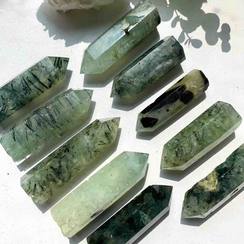 Small Prehnite Tower