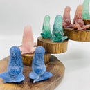 Crystal Mother Earth Statue Gaia Carving