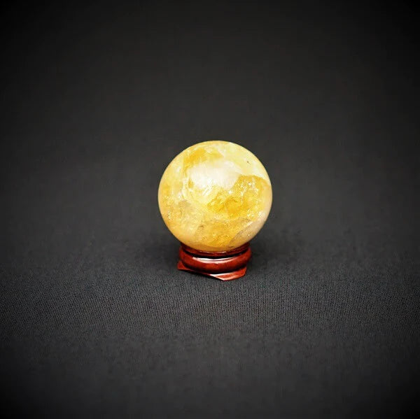 Natural Citrine Sphere