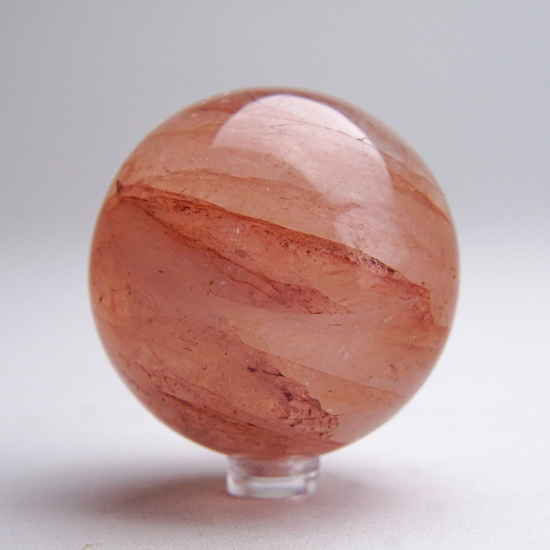 Polished Strawberry Quartz Sphere