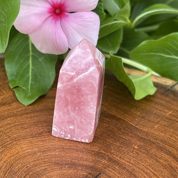 Rhodochrosite Crystal Tower