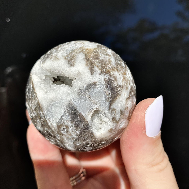 Natural Sphalerite Crystal Sphere