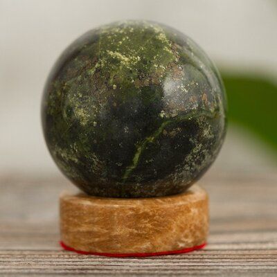 Green Sandstone Sphere