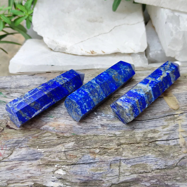 Lapis Lazuli Crystal Tower