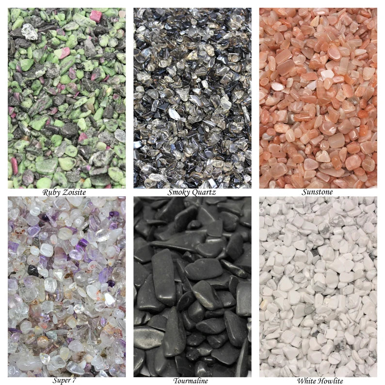 Genuine Gemstone Chips Bulk Lots