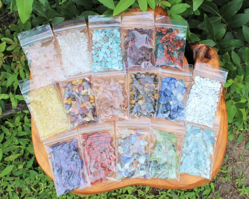 Genuine Gemstone Chips Bulk Lots