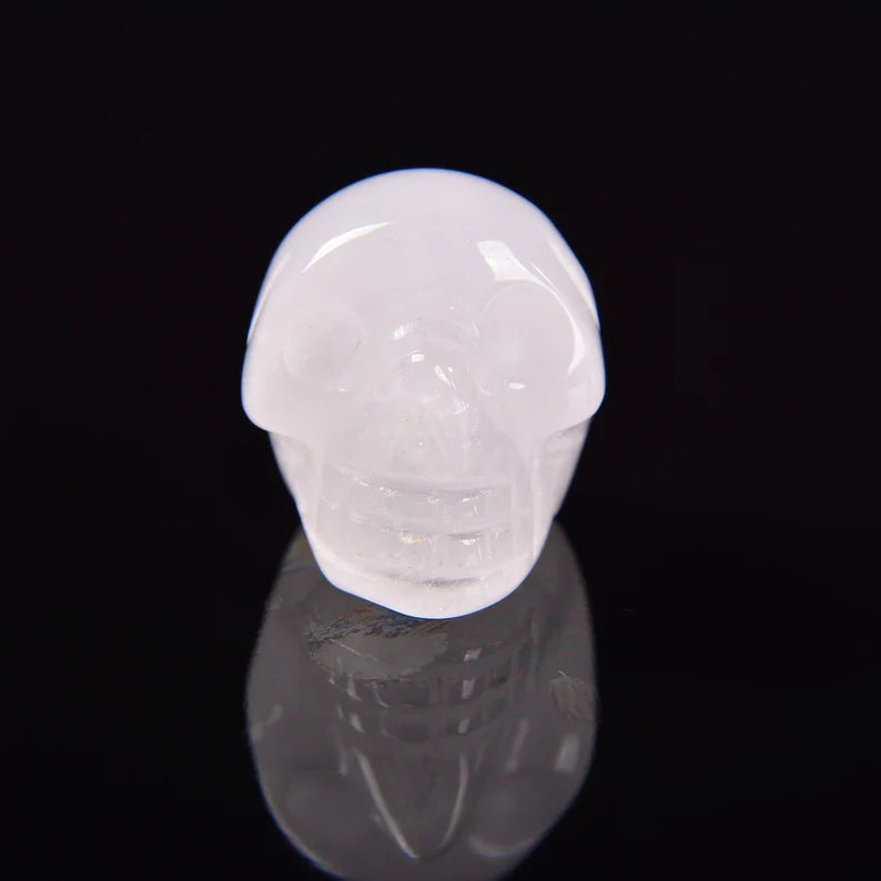 1 Inch Crystal Skull,Mini Gemstone Skull