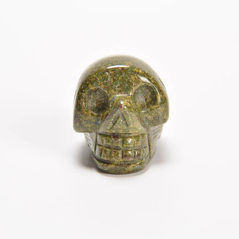 1 Inch Crystal Skull,Mini Gemstone Skull