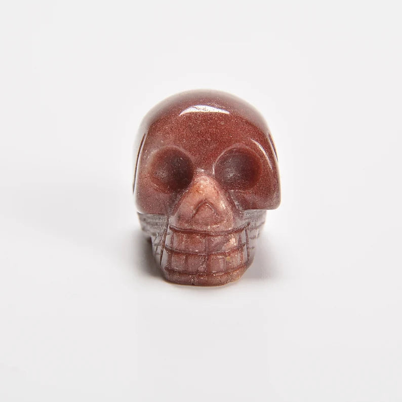 1 Inch Crystal Skull,Mini Gemstone Skull