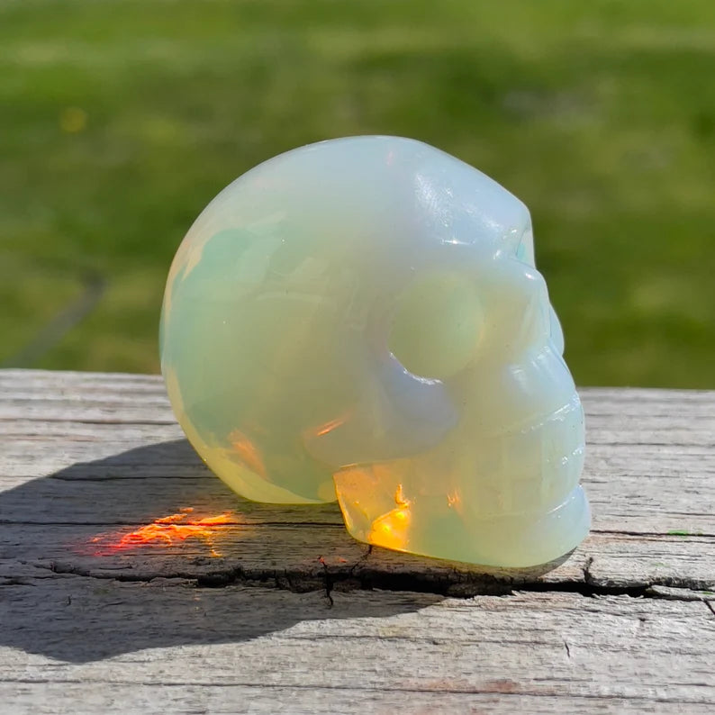 1 Inch Crystal Skull,Mini Gemstone Skull