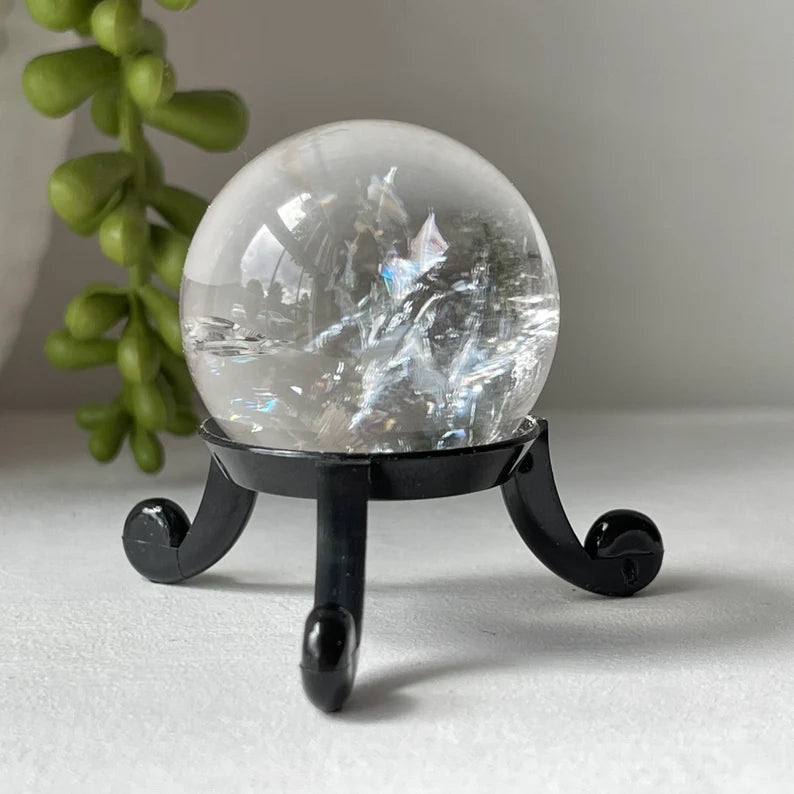 Natural Crsytal Clear Quartz Sphere