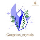 Gorgeous crystals living room